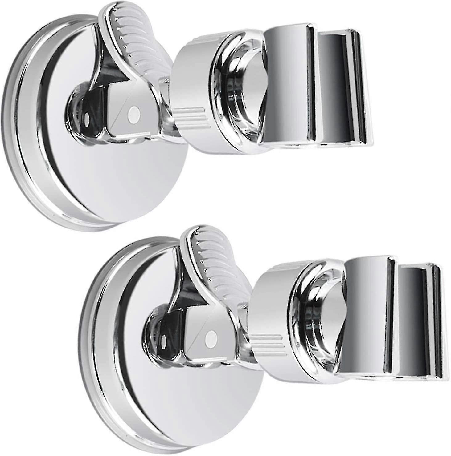 2pcs Adjustable Removable Shower Wall Bracket Suction Adjustable Shower Holder Gift