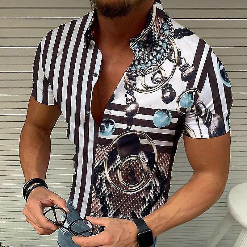 Kvinder Button Down Toppe Casual Work Shirts Revers Neck Bluse