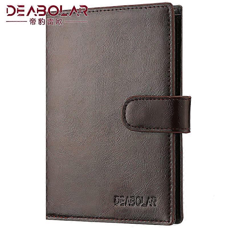 New driver's license card wallet wallet men's large-capacity multi-function passport bag passport holder passport book wallet