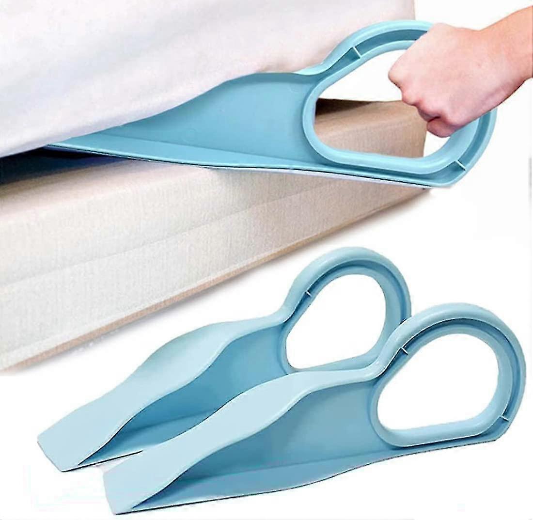 2 Pack Mattress Wedge Elevator, Easy To Use Mattress Lifter, Handy Wedge Mattress, Ergonomic Mattress Wedge Elevator, For Alleviate Back Pain Easy To
