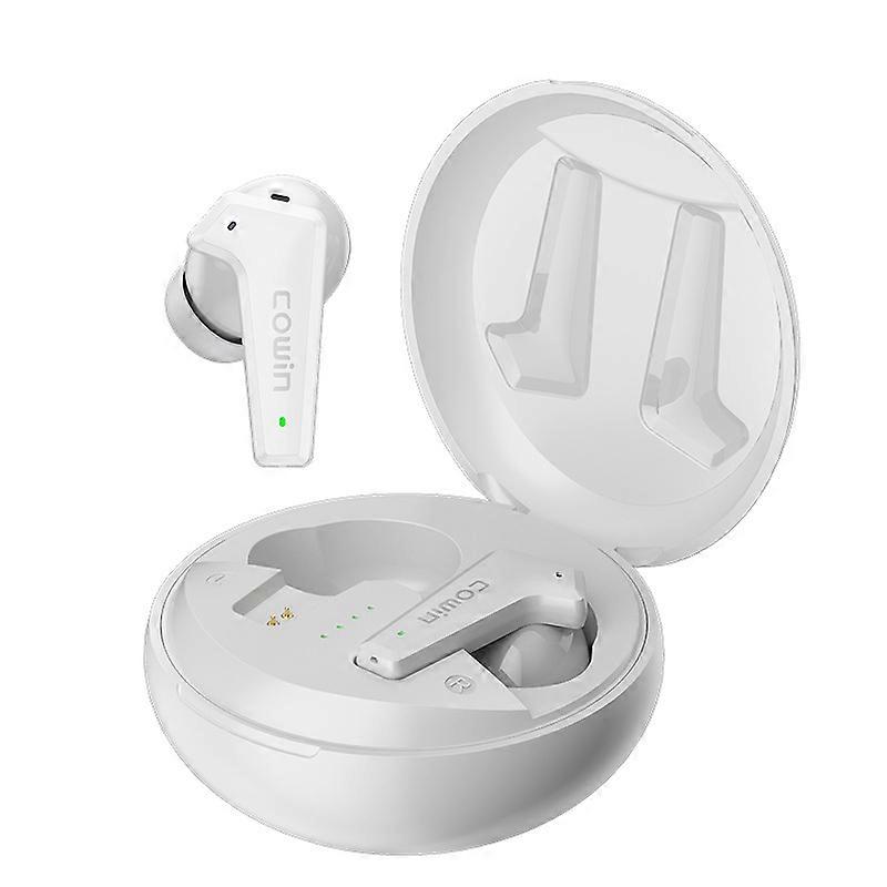 Cowin Apex Elite Bluetooth Headphones Active Noise Cancellation ANC TWS White