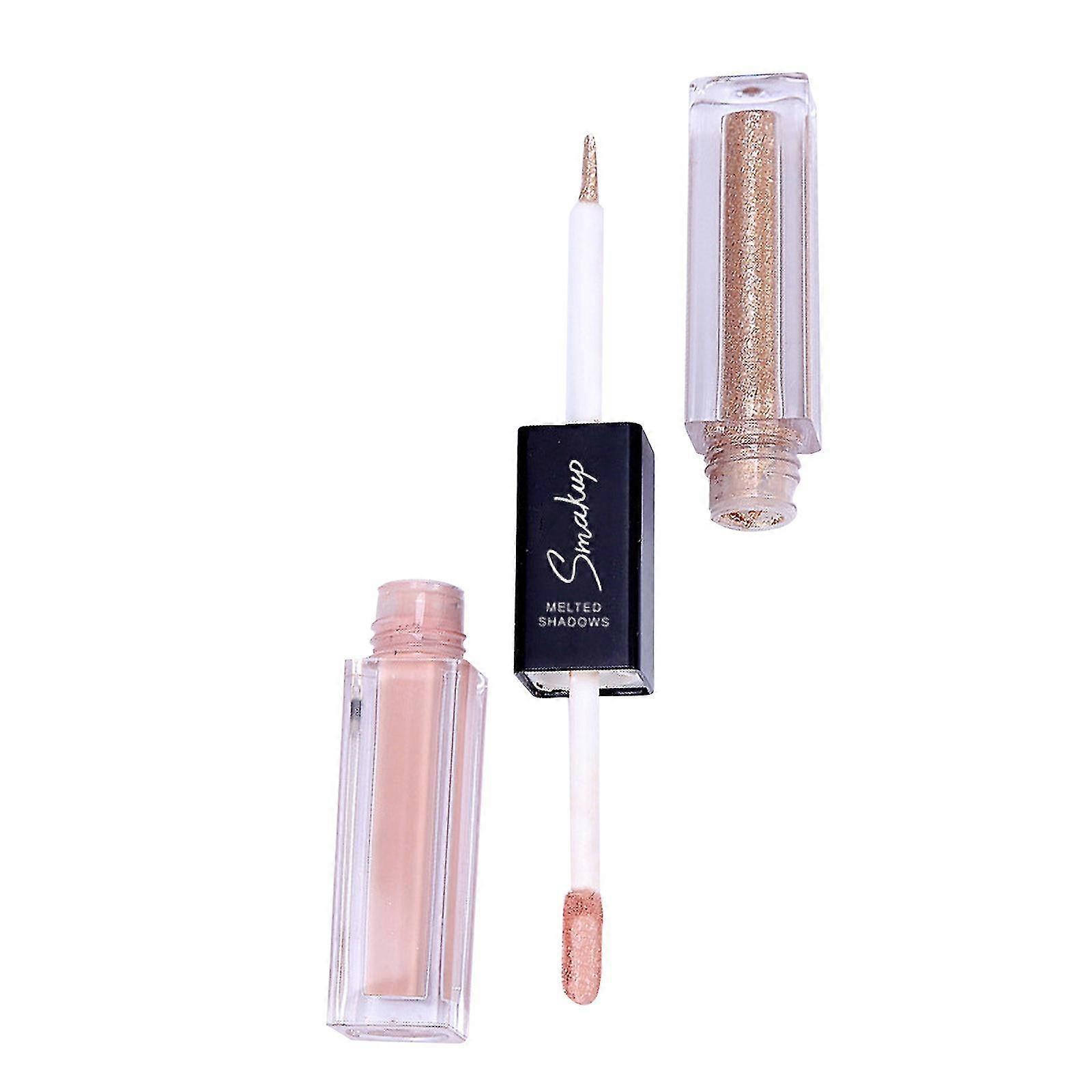 Palette de fards à paupières liquide à double tête Matte Nacre Deux-en-un