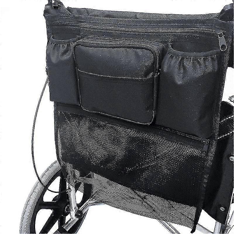 Rollator Bag - 휠체어, 롤링 워커 및 운송 의자에 액세서리를 운반하기 위한 범용 여행용 토트 - 경량 노트북 바구니