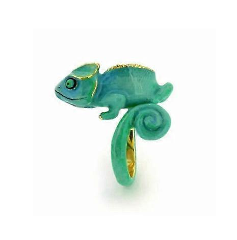 Ring,Cute Chameleon Wraparound Ring,Creative Wraparound Shaped Hug Finger Ring