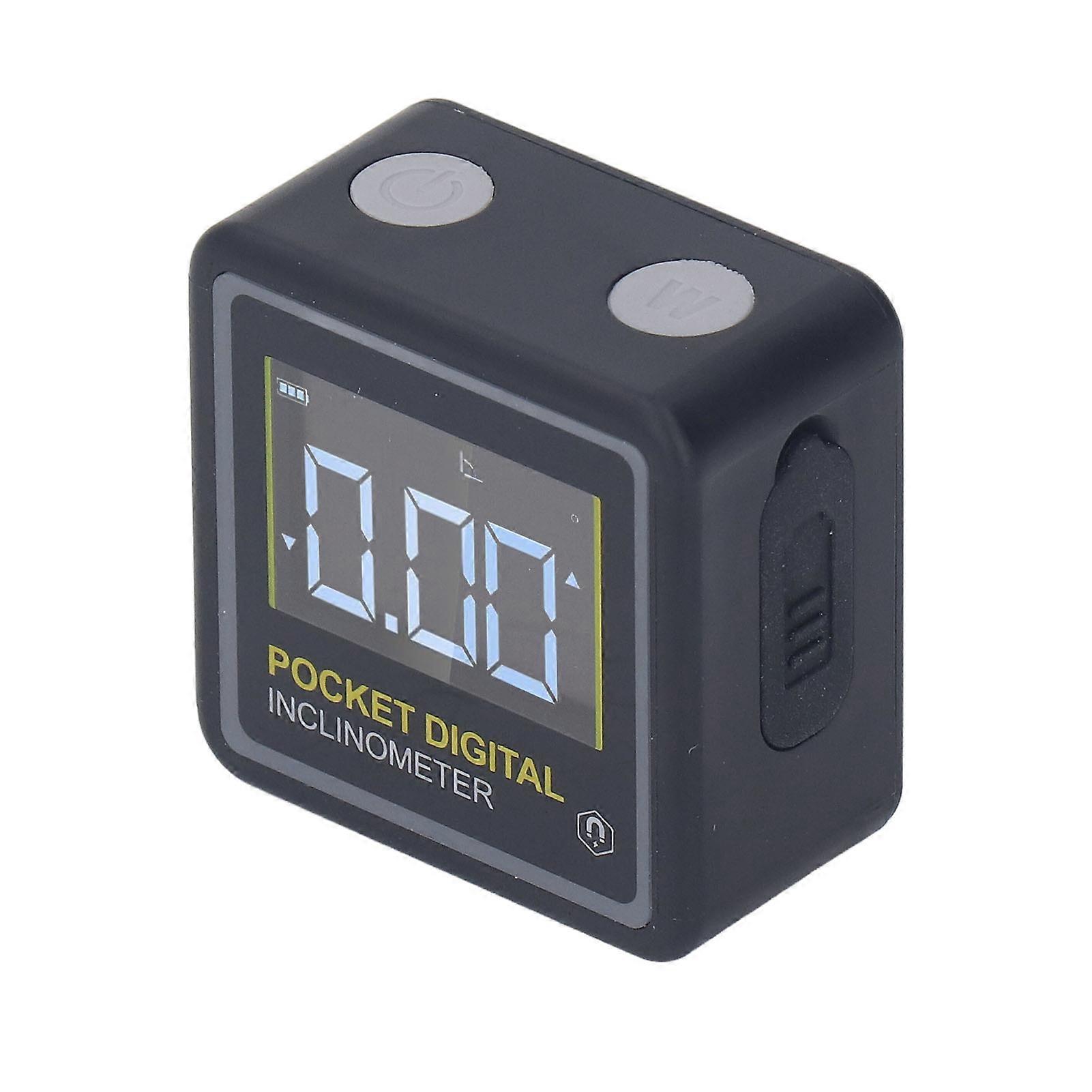 Pocket Digital Inclinometer Protractor Magnetic Angle Finder Measuring Tool for Woodworking Home