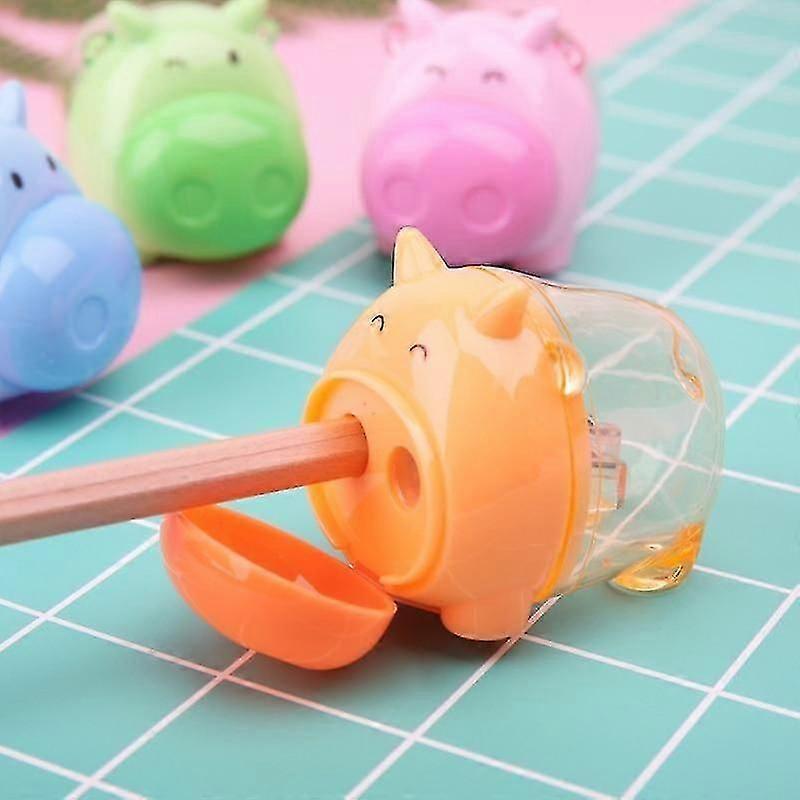 Mini Cute Cartoon Pig Pencil Sharpener1pcsrandom Color