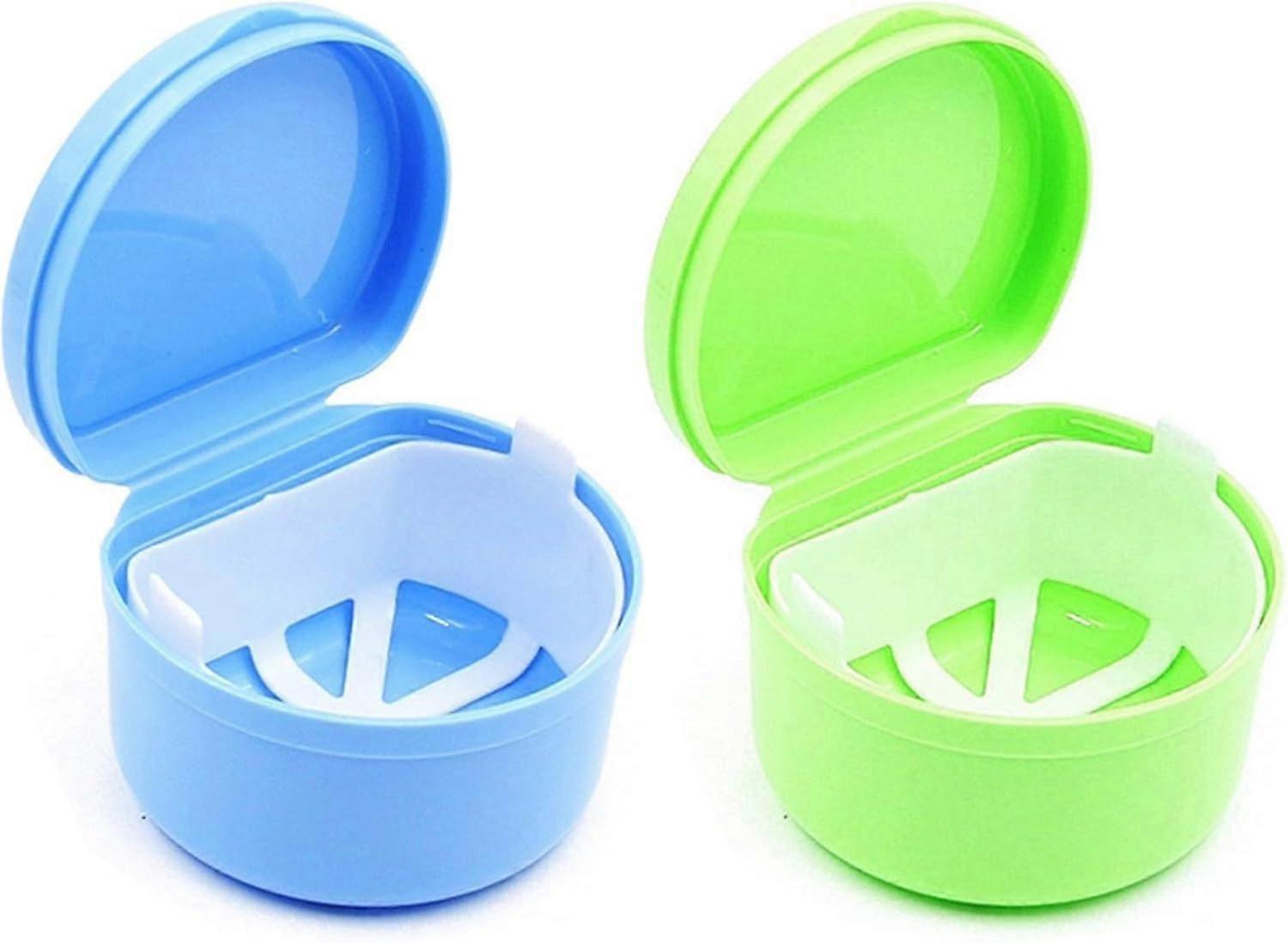 Dental Appliance Storage Box, Denture Box, Teeth Storage