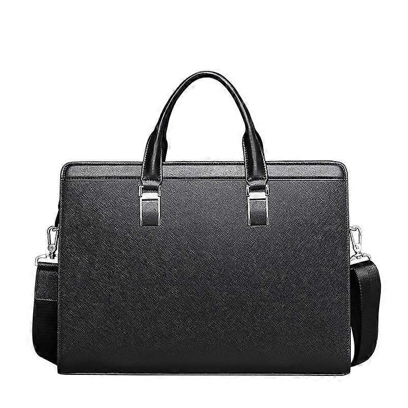 Men's Handbag Genuine Leather Cowhide Computer Bag Business Large Capacity Men's Briefcase