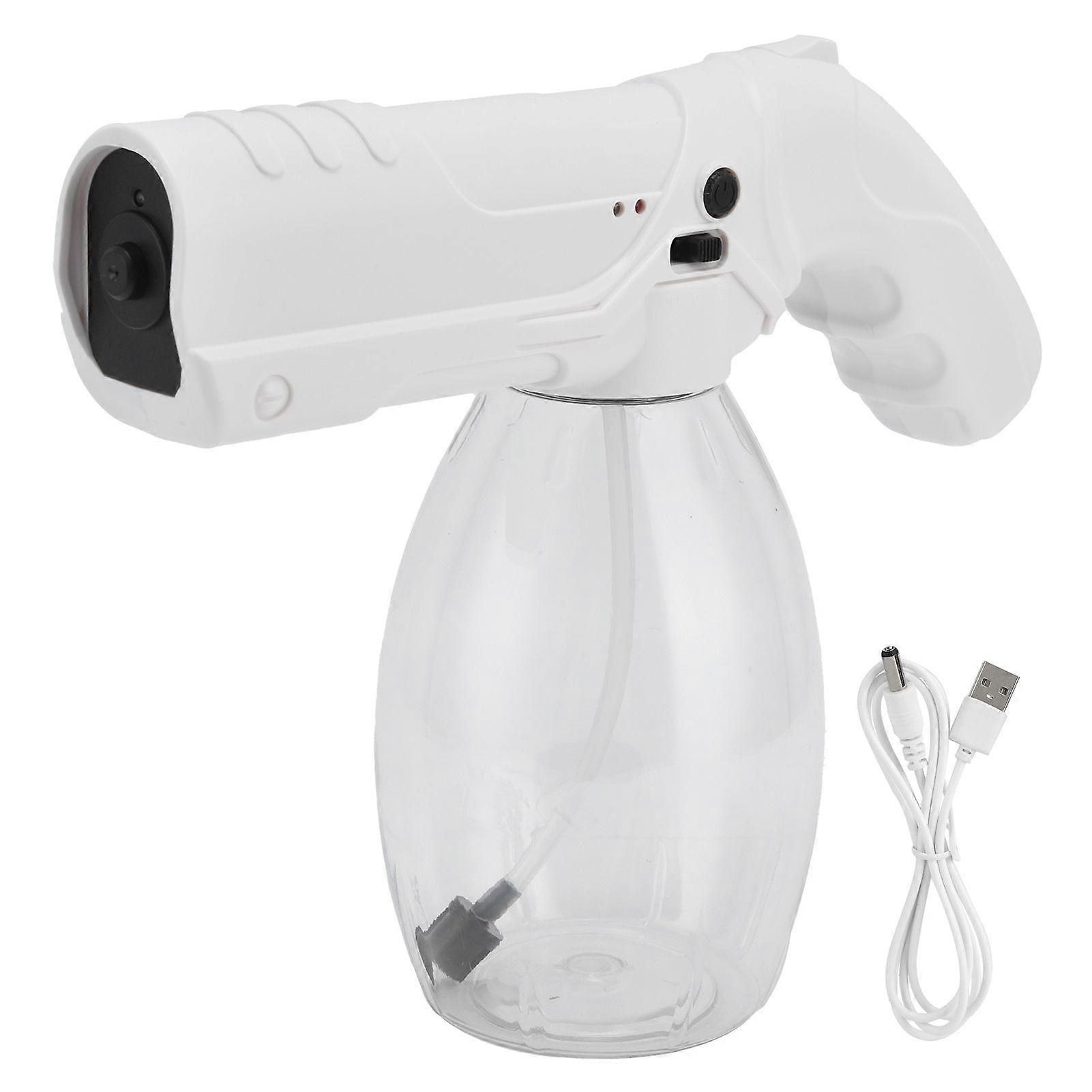 800ml Nano Water Sprayer Cordless Nano Steam Guns Portable Rechargeable Fogger Machine with Blue Light
