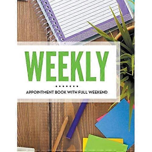 Weekly Appointment Book with Full Weekend