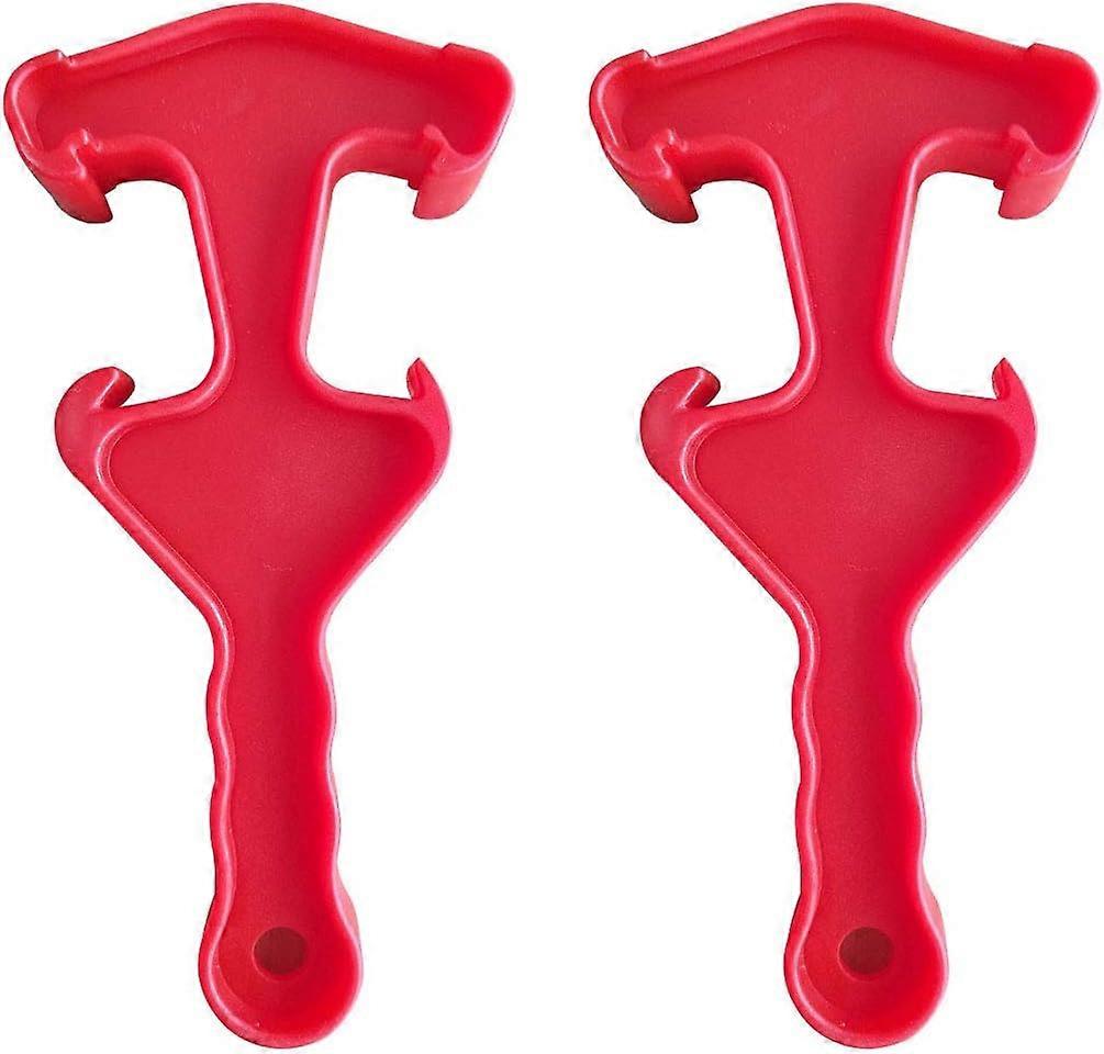 Drum Opener Wrench, Durable Double-ended Plastic, 2-Piece