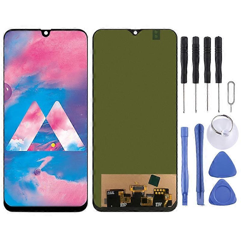 COMPATIBLE Super AMOLED LCD Screen for Samsung Galaxy A40S with Digitizer Full Assembly