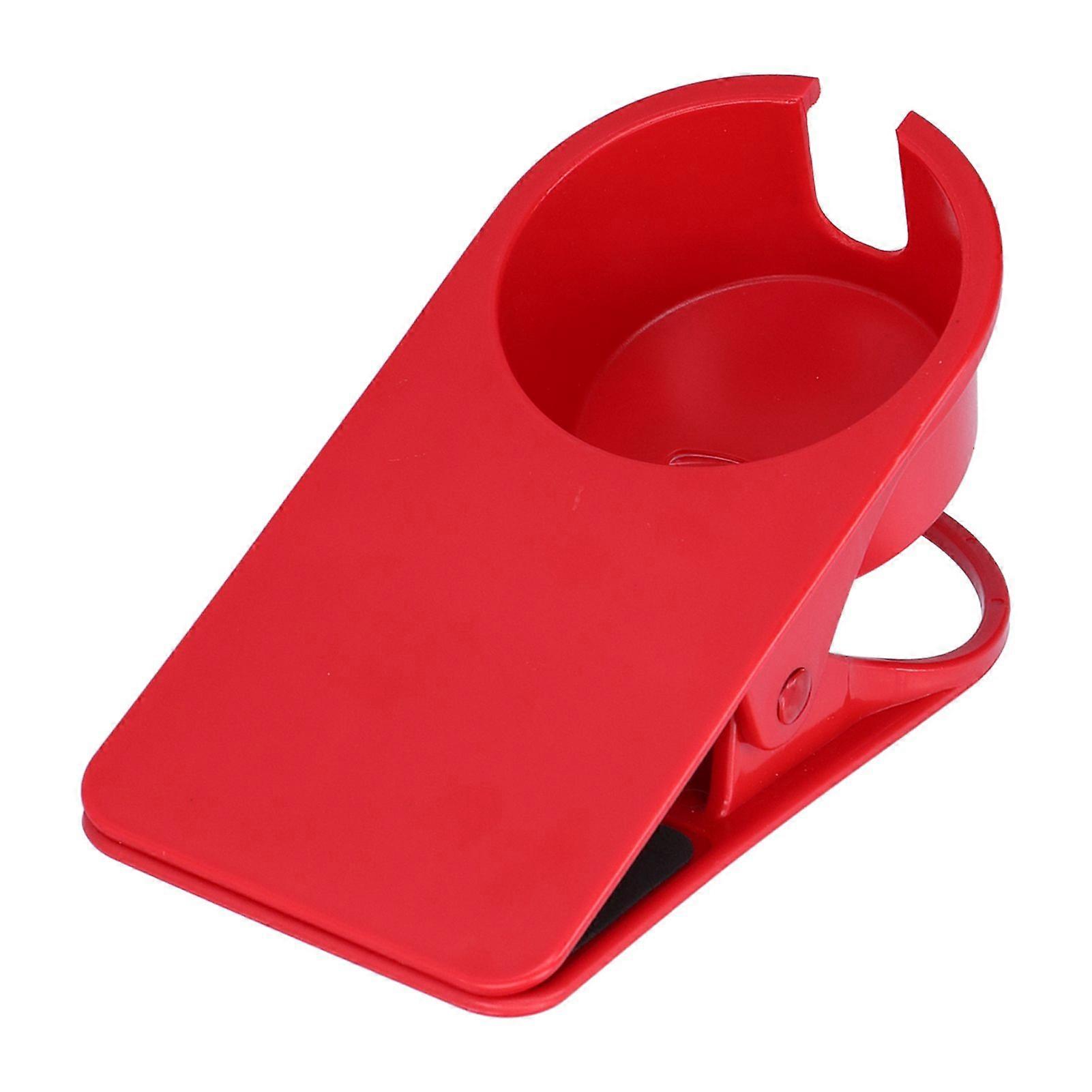 Drinking Cup Holder Stand Clamp Large Plastic Desk Side Clip for Computer Game Table