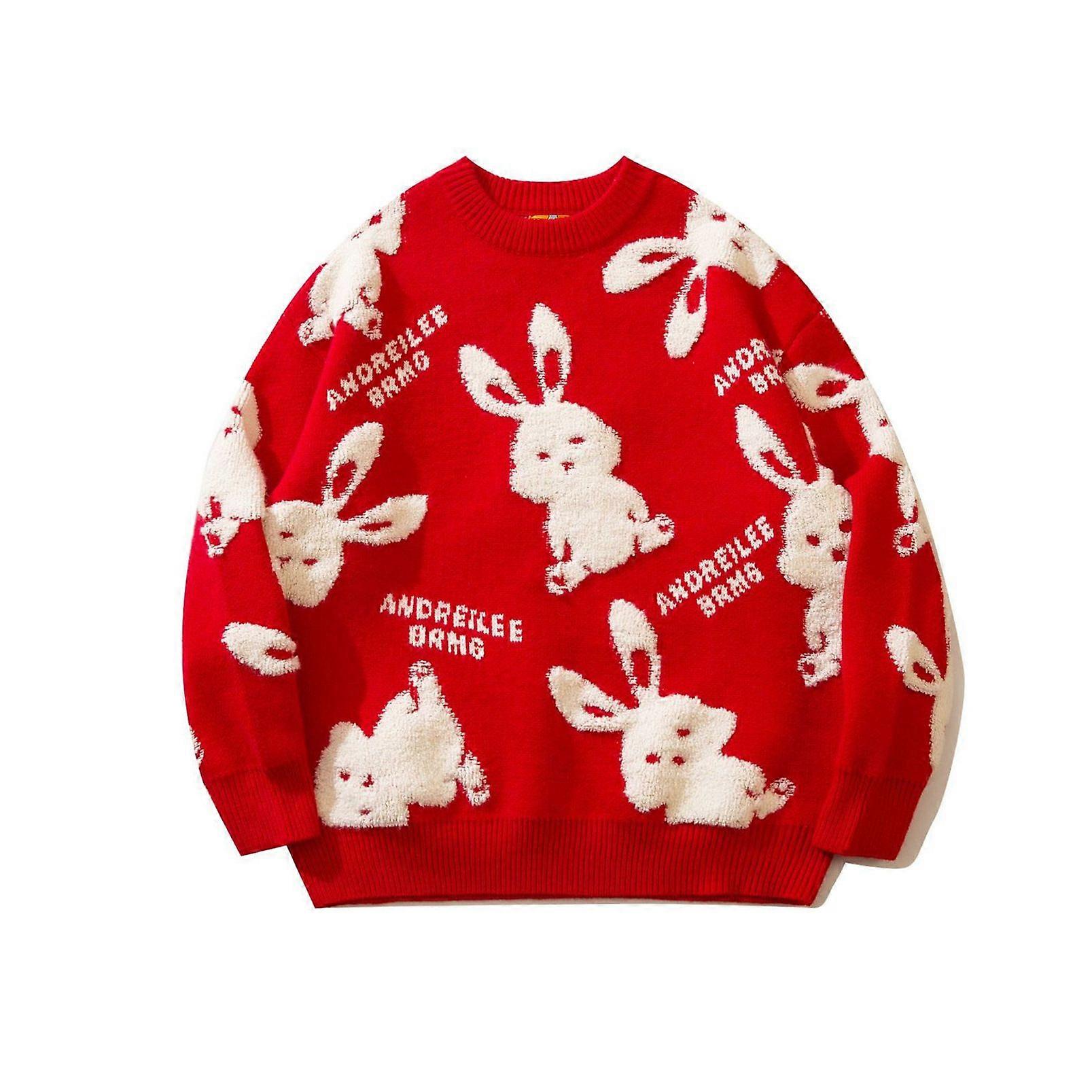 Women's Casual Crewneck Comfy Knit Sweater Pullover