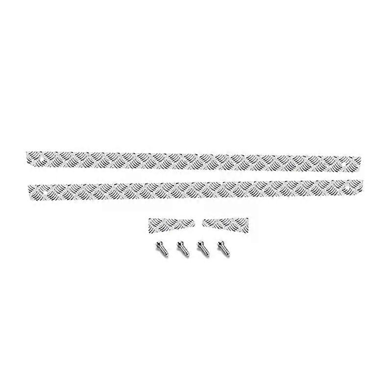 MN D90 D99S MN99S Rear and Side Metal Skid Plate Anti-slip Anti-Scratch 1/12 Parts for Car Upgrade Remote Control