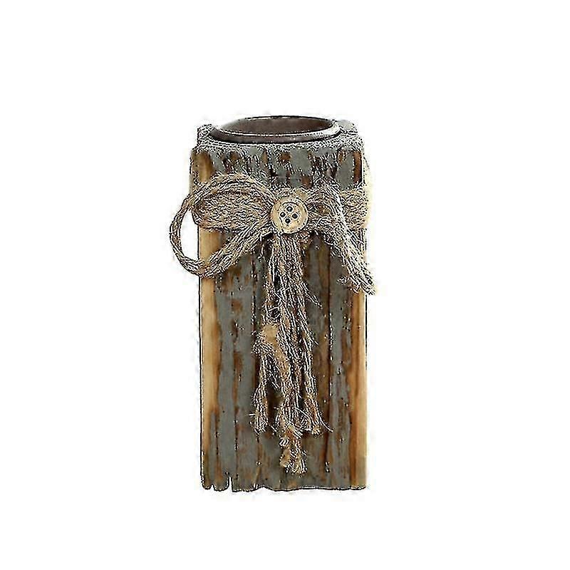 unique 1pcs Home Decorations, Wooden Tealight Holder