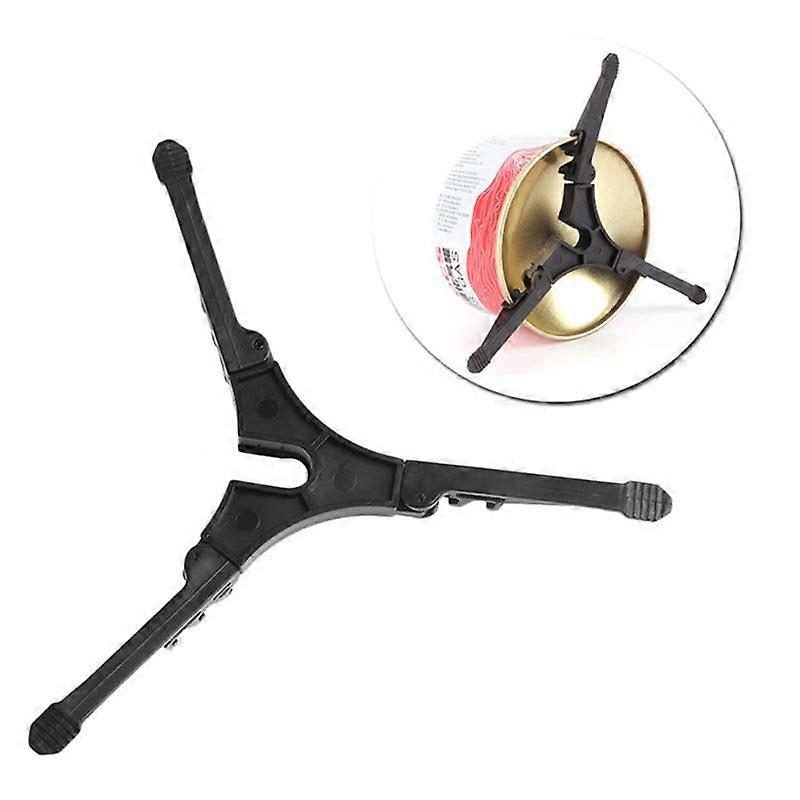 Outdoor Camping Fuel Tank Stove Base Cassette Canister Tripod Holder Bottle Shelf Tilting Prevention Stand
