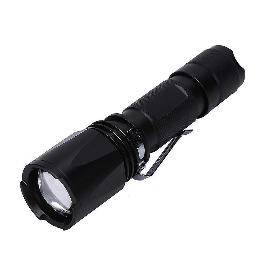 3 In 1 High Light Flashlight For Outdoor Hunting And Emergency Use, Compact Aluminum LED Torch, Black, Multi-Mode