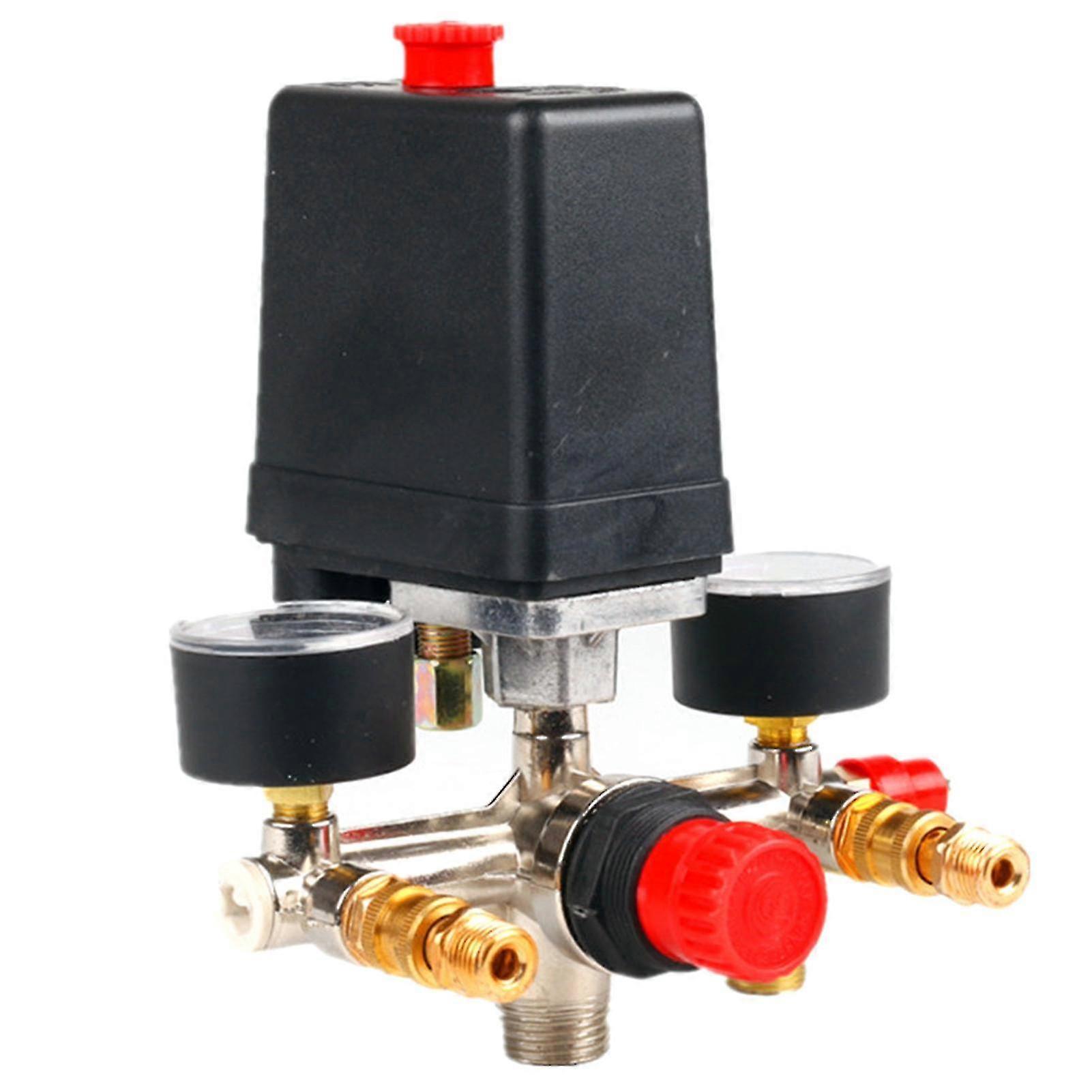 Normally Closed 20mm Pressure Switch Valve Adjustable 90-120psi