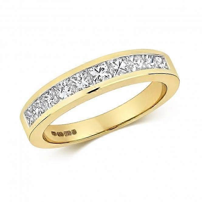 Diamond Jewellery 18K Gold Diamond Channel Ring RDQ137