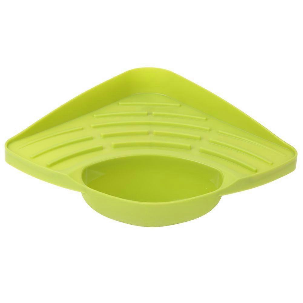 Kitchen Gadget Organizer Sink Suction Corner Shelf Drainer Shelf Sponge Holder