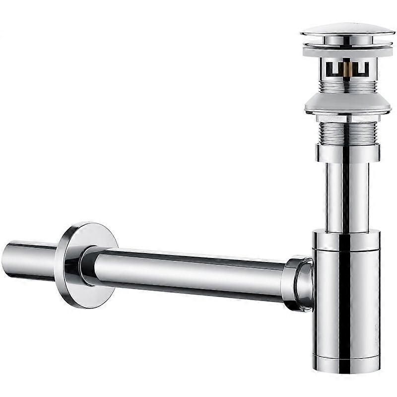 Pop Up Sink Drain Set with Sink Trap