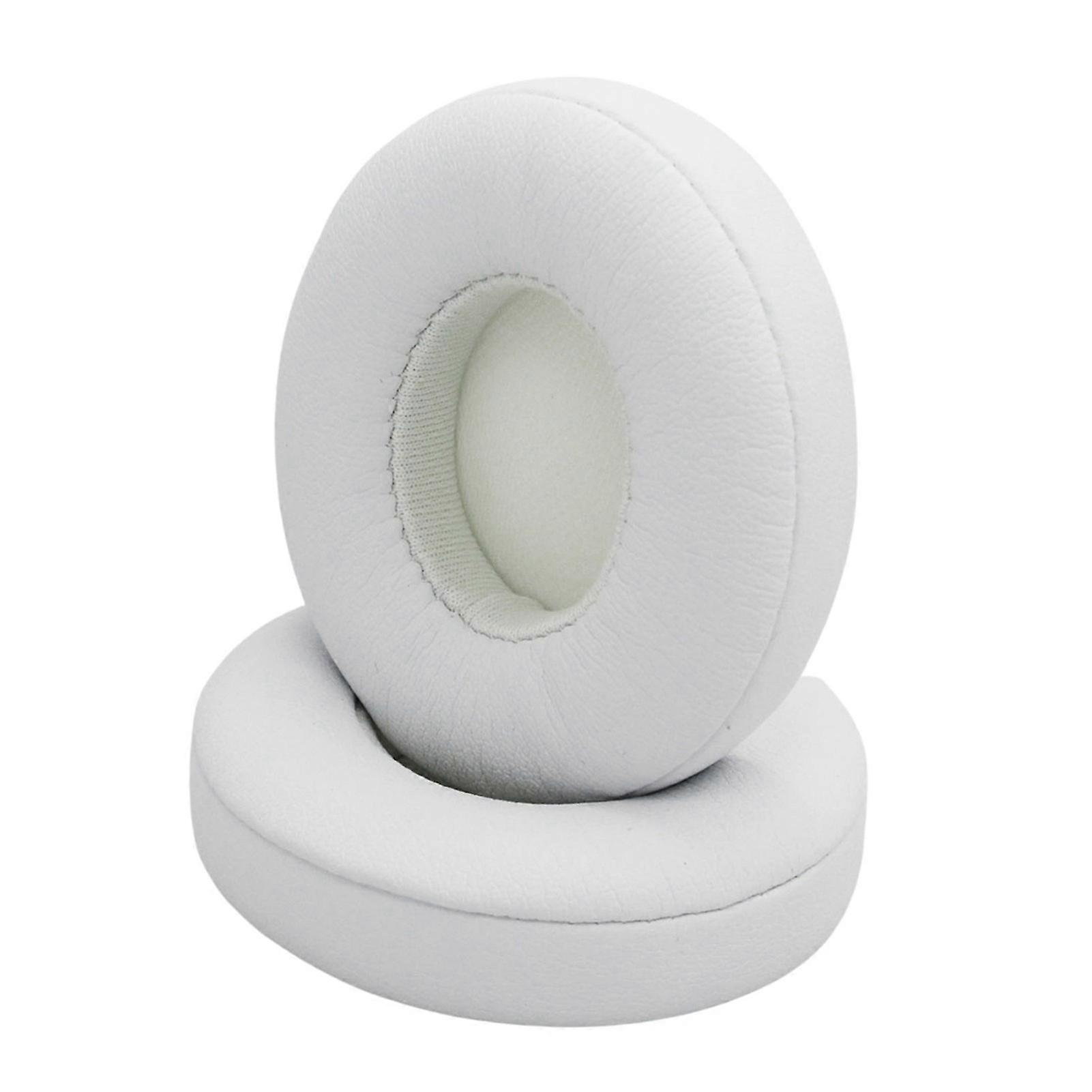 Headset Pads Protective Cover Replacement Protein Memory Foam Ear Cushions Compatible with 2/3 White