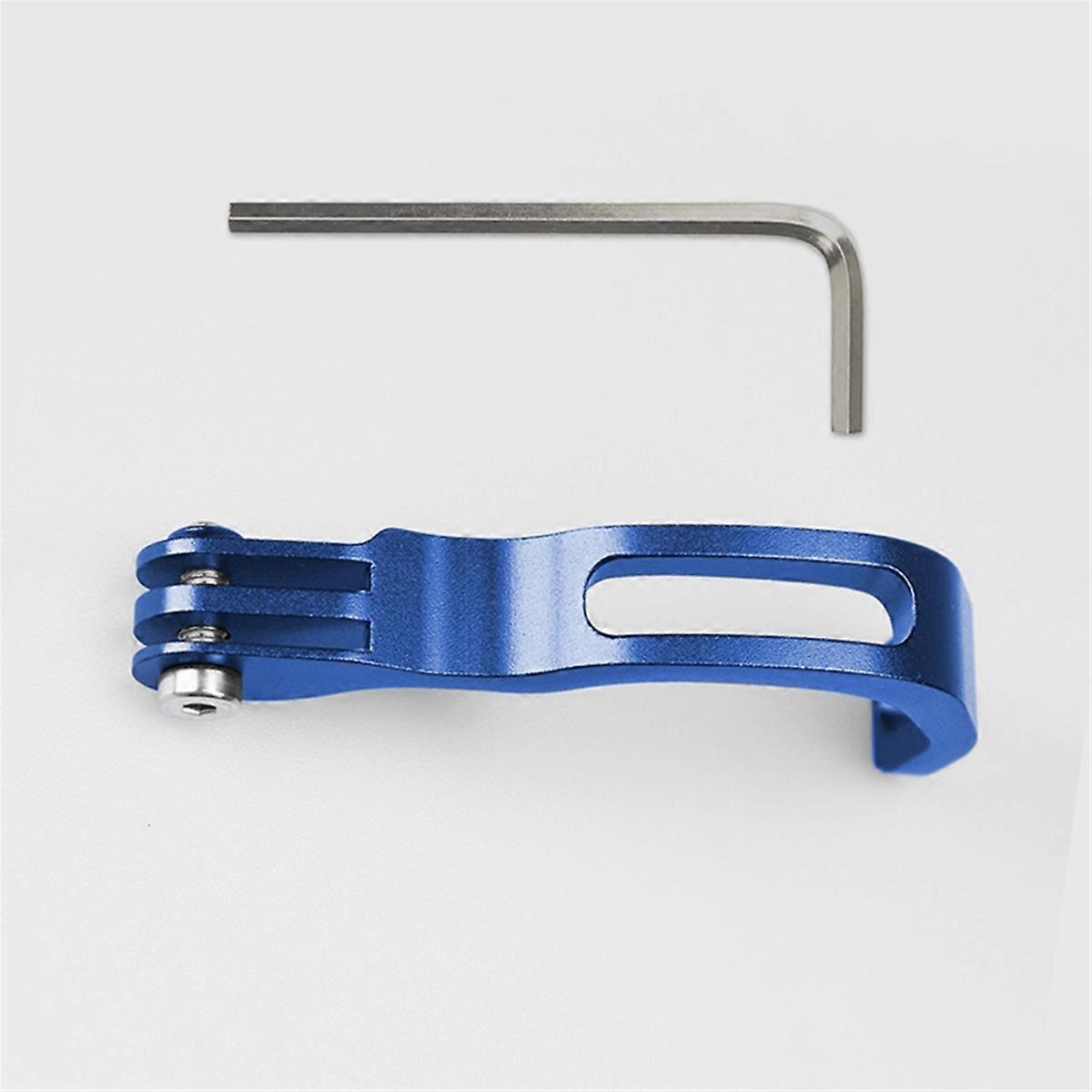 Folding Bicycle Front Fork Lamp Bracket Extension Fittings Silver