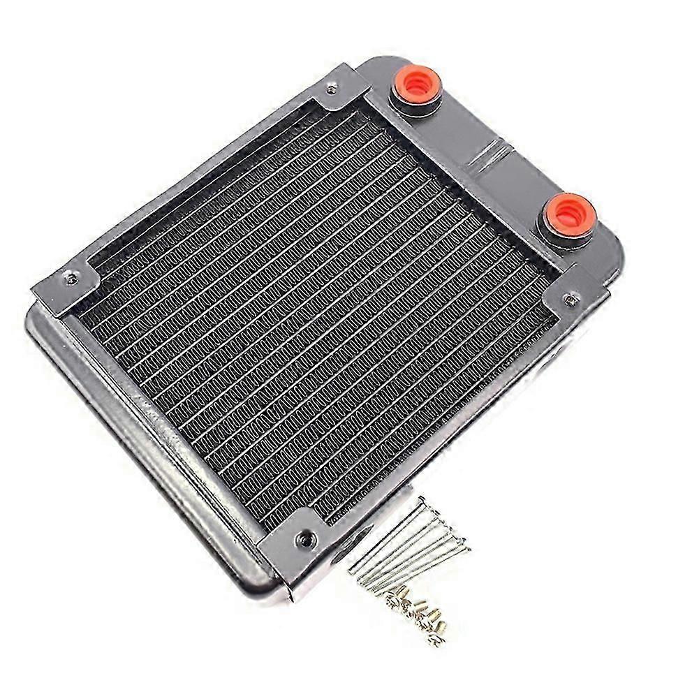 PC 수냉식 알루미늄 라디에이터 18 파이프 120mm 컴퓨터 LED 뷰티 기기 CPU 수냉식 S