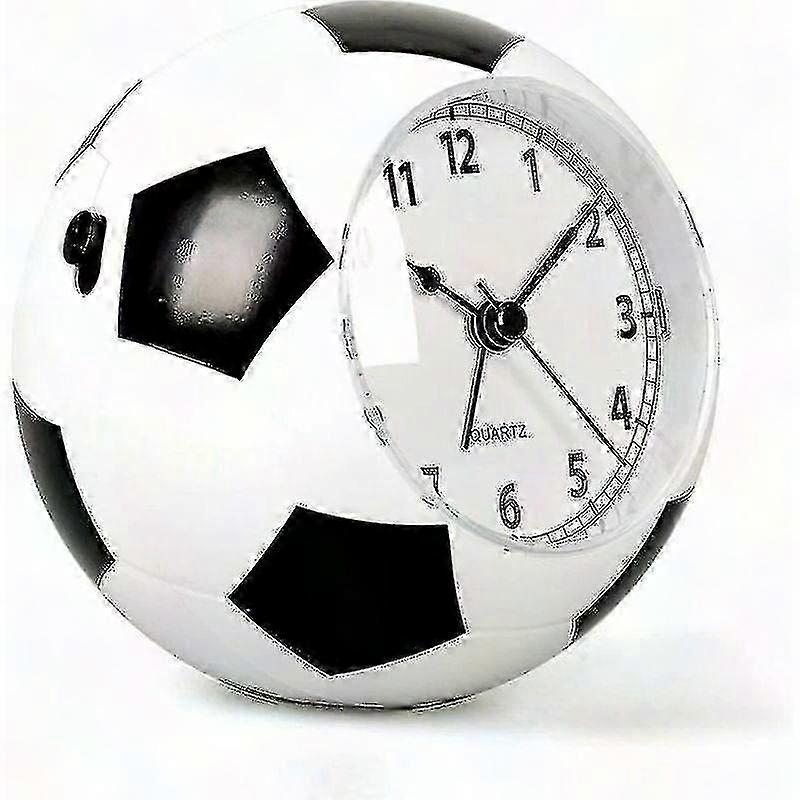 Battery-Powered Football-Themed Bedside Alarm Clock for Boys Crafted with a Musical Feature and a Stylish Design
