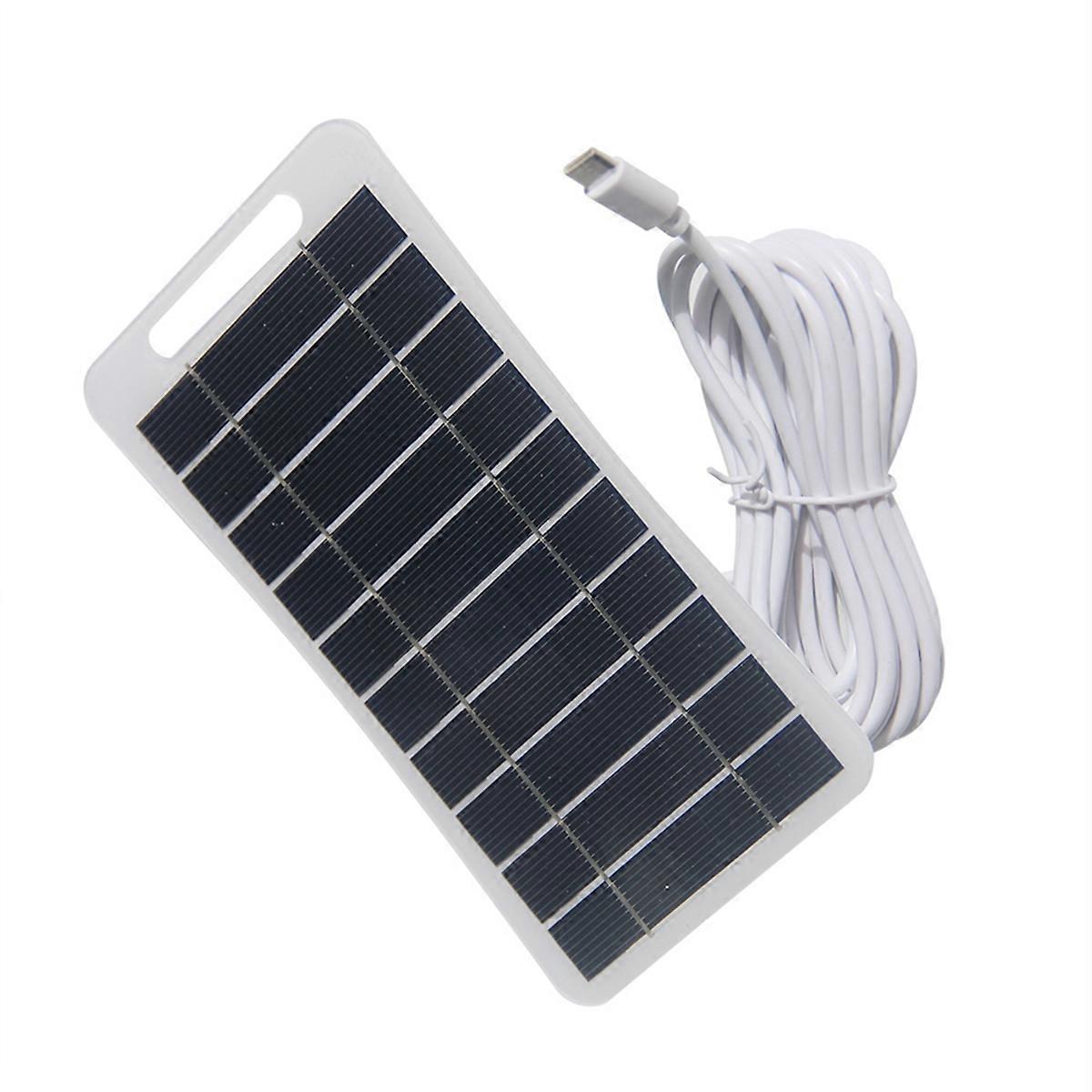 5V 2W Mini Solar Panel, USB Solar Charger Micro-Type Solar Panels, Portable Solar Panel for Phone Ho
