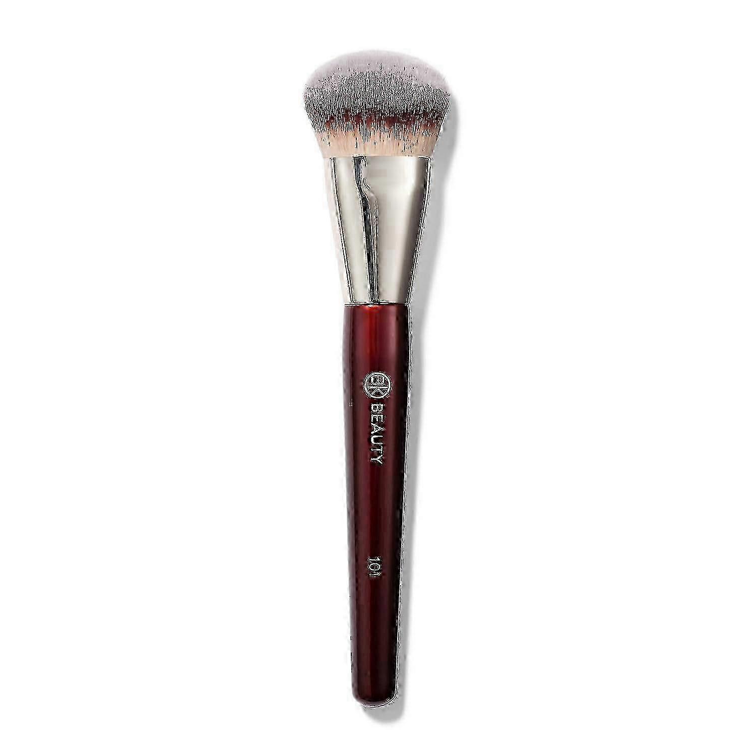 BK BEAUTY BRUSHES - 101 ΑΝΑΤΟΜΙΚΌ ΠΙΝΈΛΟ FOUNDATION - Ανατομικό πινέλο Foundation - Πινέλα μακιγιάζ Foundation - Βούρτσα προσώπου για υγρό ή κρέμα Foundatio