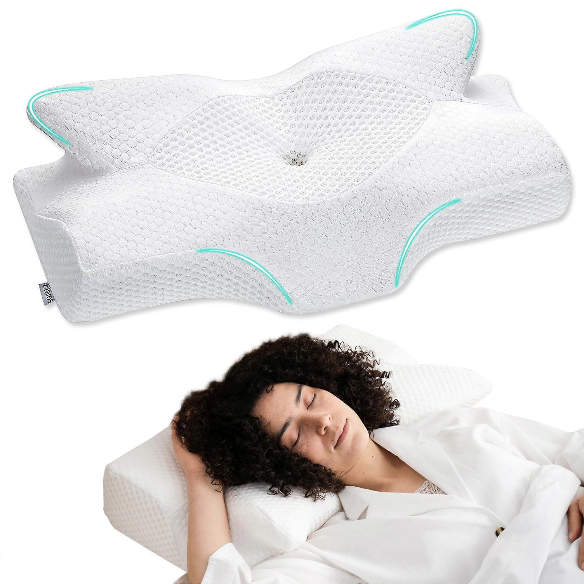 Memory Foam Pillows for Sleeping and Neck Pain Relief Medium Size