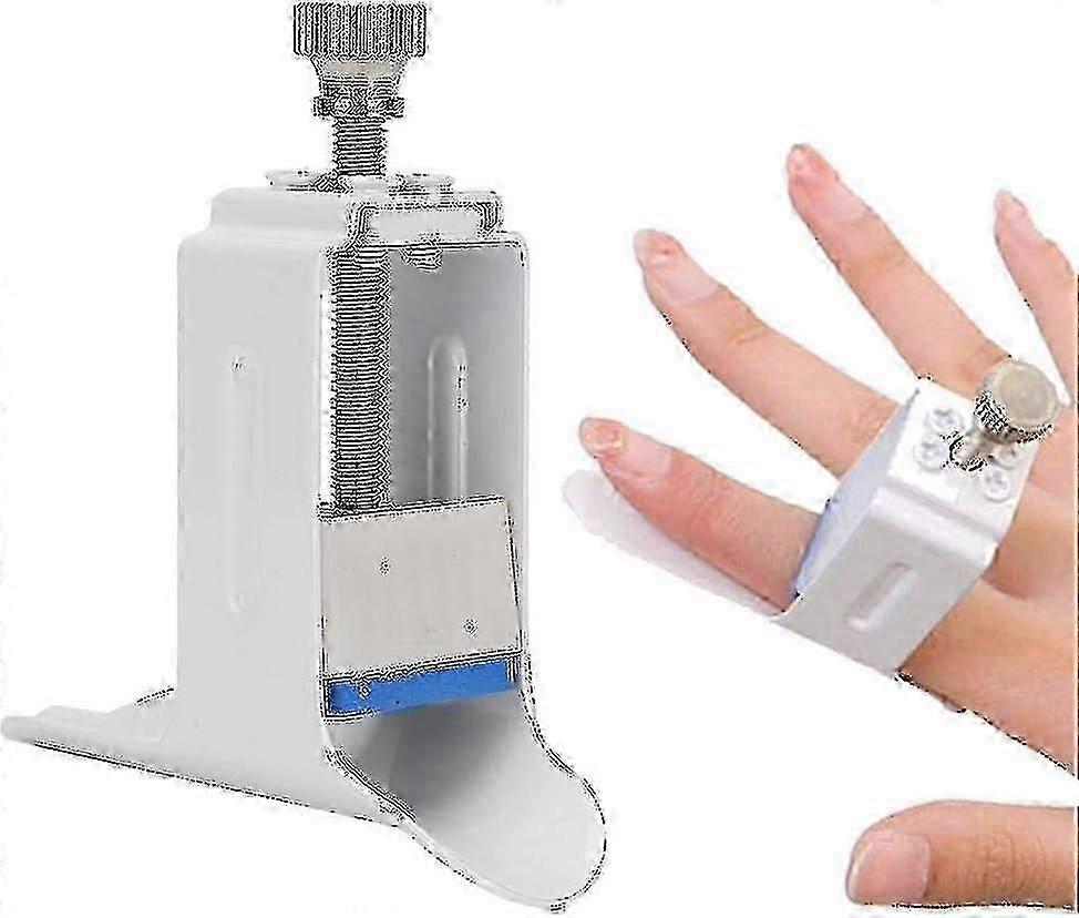 Finger Splint, Trigger Finger Support, Finger Straightener Finger Rehabilitation Machine White Trigger Finger Splint For Medium Size Finger-zzy Tw