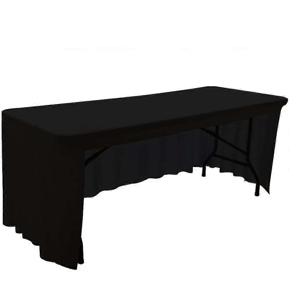 Wrinkle Resistant Table Skirts for Banquets 6ft