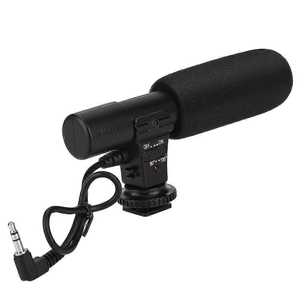 Mini Professional Microphone for Video Recording, Compact Stereo Mic, Universal Compatibility, High-Quality Sound