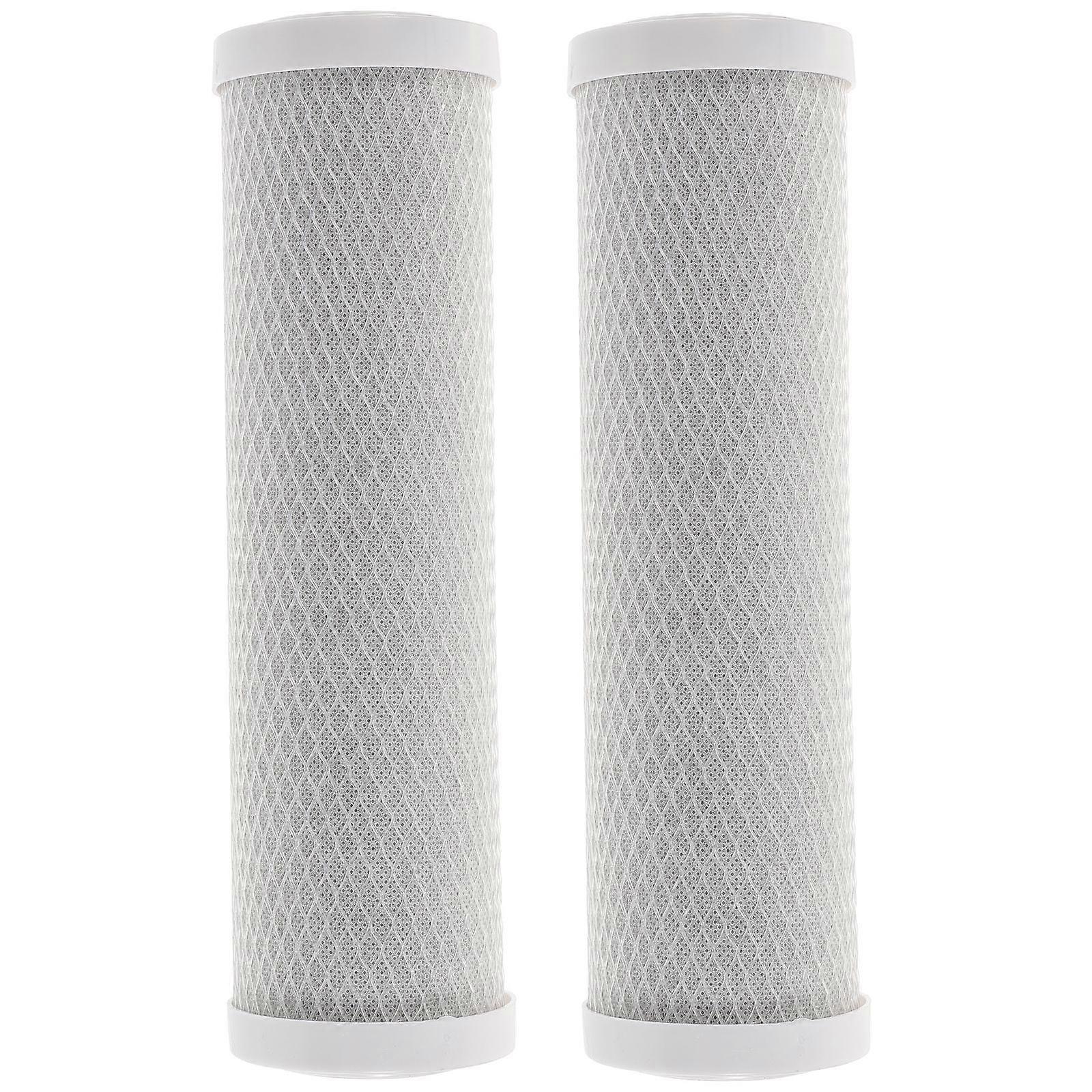 2pcs 10 Inch PP Cotton Filter Core Universal Household Water Purifier Filter Set