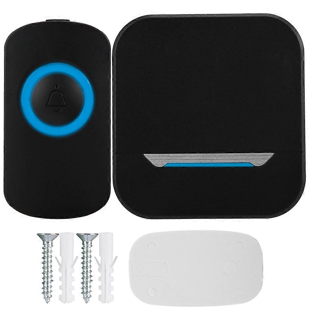 Smart Wireless Waterproof Doorbell with LED, Remote Control, and Easy Installation