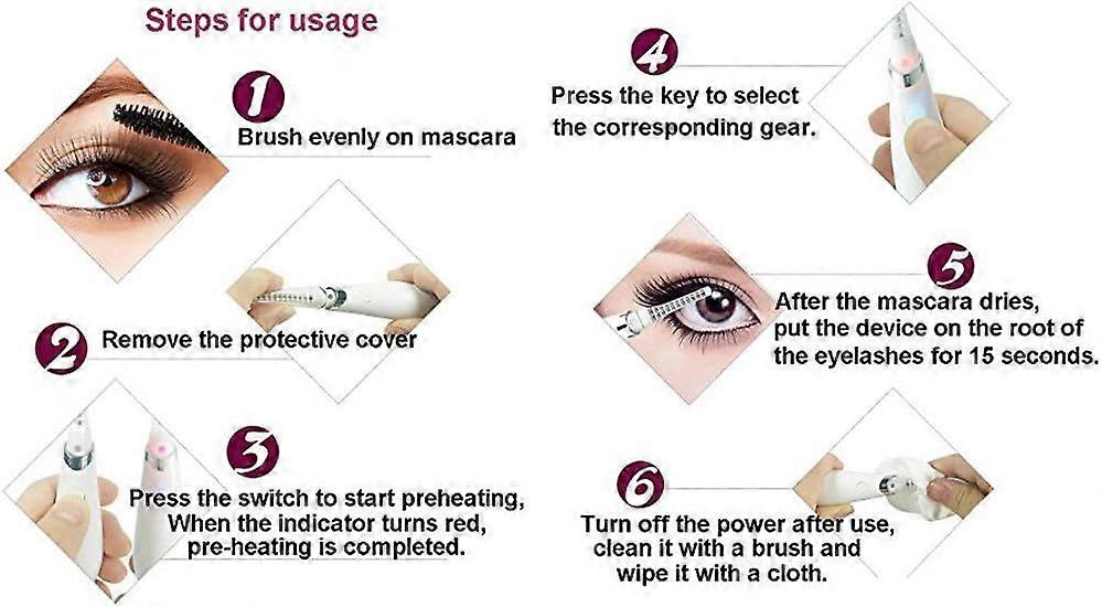 heated rechargeable electric eyelash curler