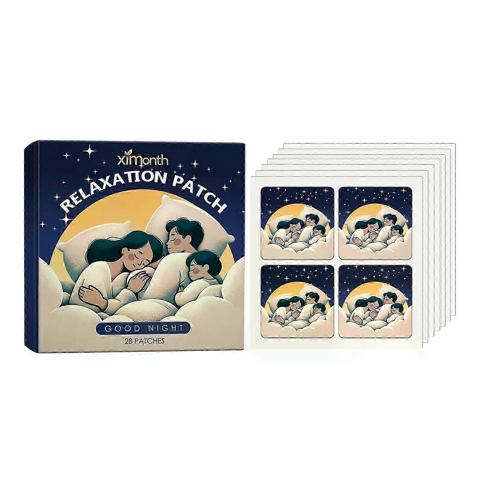 Sleep Patches, 28 Pcs Upgraded Deep Sleep Patches for Adults, All Natural Deep Patch, Quick Acting Ingredients, for Men and Women, Easy to Use That La