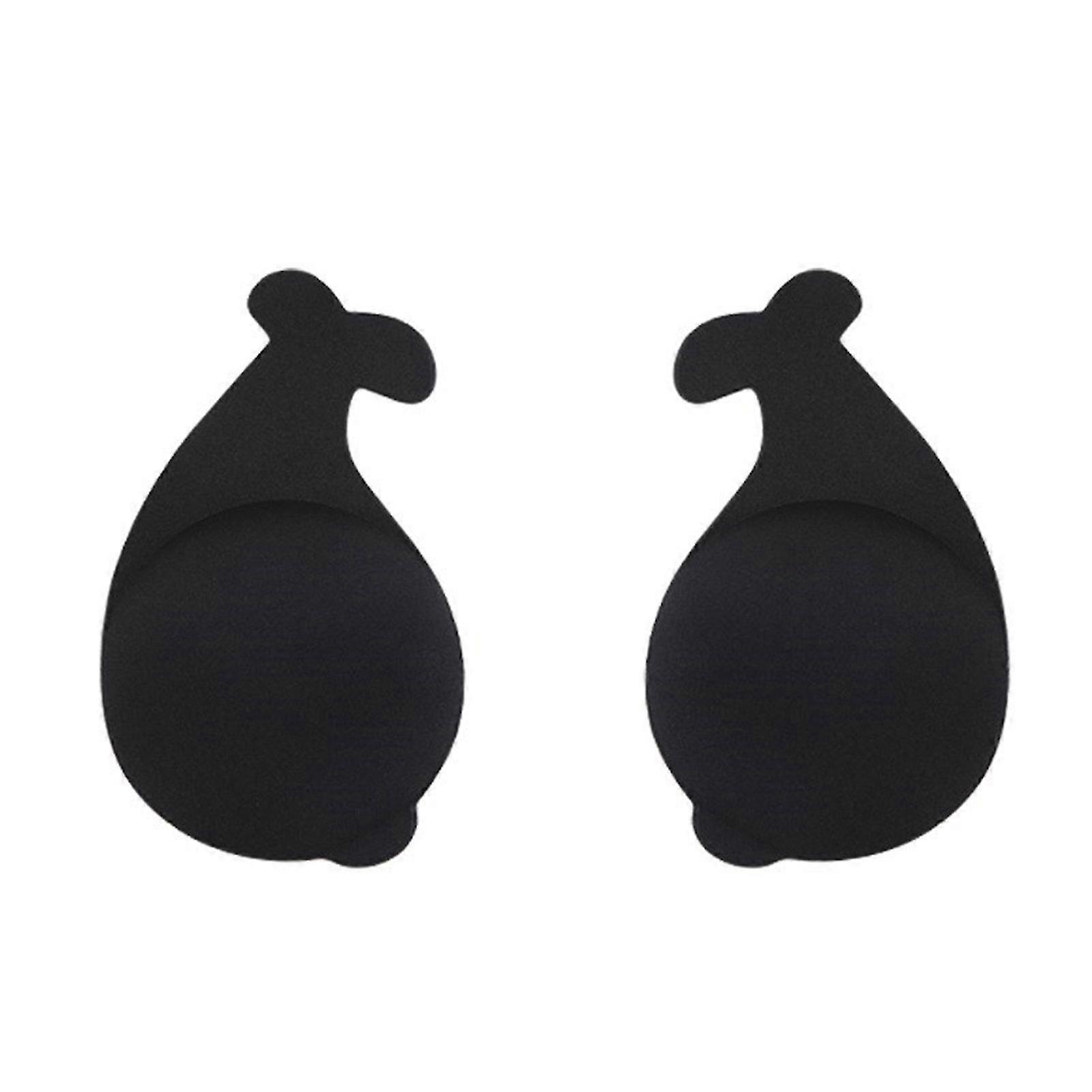 Adhesive Bra Invisible Strapless Sticky Push up Reusable Silicone Bra The Best Down Backless Viscous Bra for Women Girls  leopard print L
