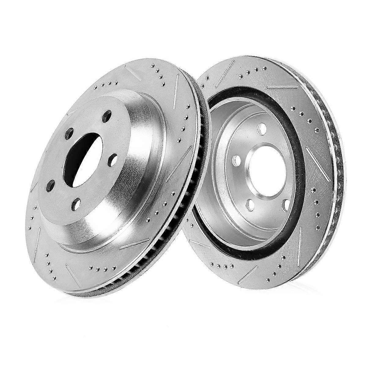 Rear Rotors For Toyota MR2 19911995 Specific Model Replacement Drilled Slotted Brake Rotors