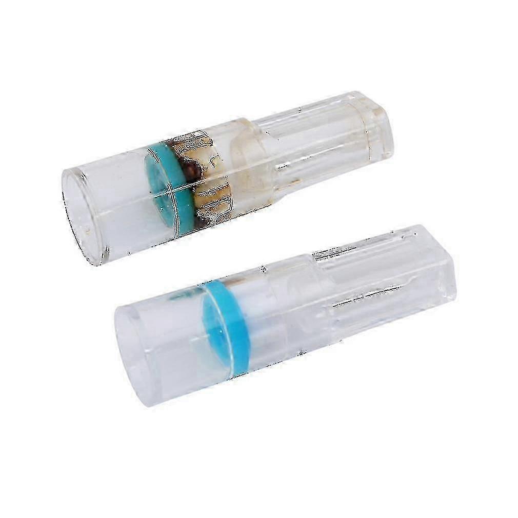 100pcs Transparent Cigarette Filter Holder Tar Reduction
