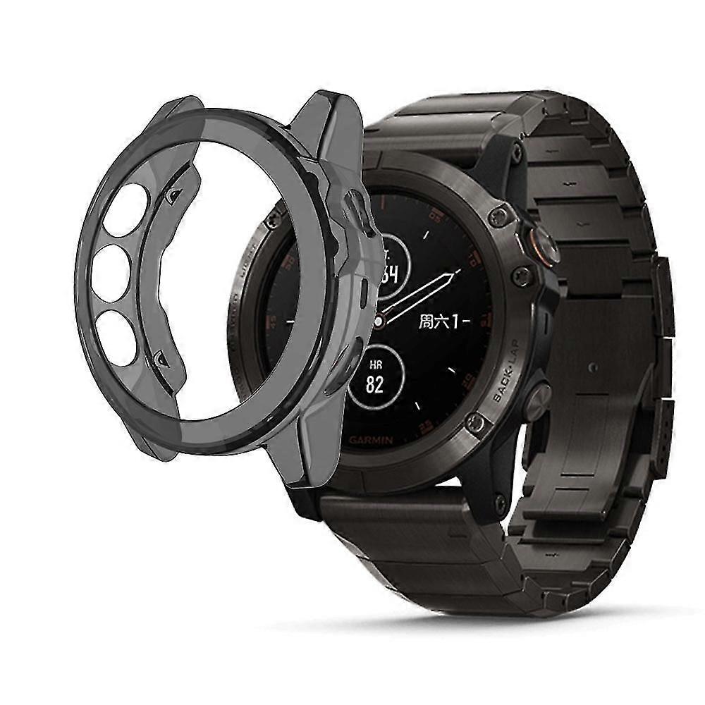 Clear Soft Tpu Stylish Cover For Garmin Fenix 5