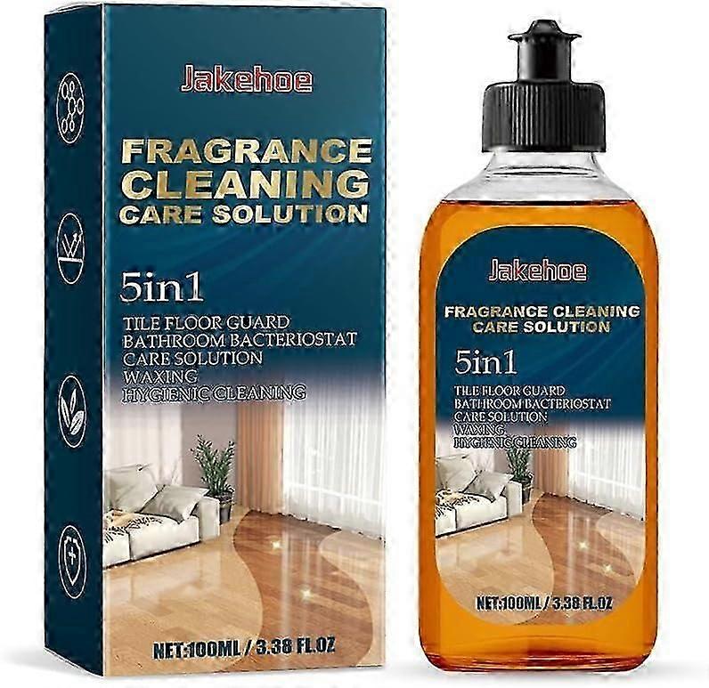 Floor Cleaner, Floor Cleaner Liquid, Fragrance Cleaning Care Solution, 5 in 1 Multi Surface Floor Cleaning, Gentle Cleaning Without Damaging the Floor