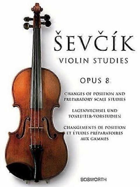 Violin Studies Opus 8 - Otakar Sevcik - Book - English Book - String instruments