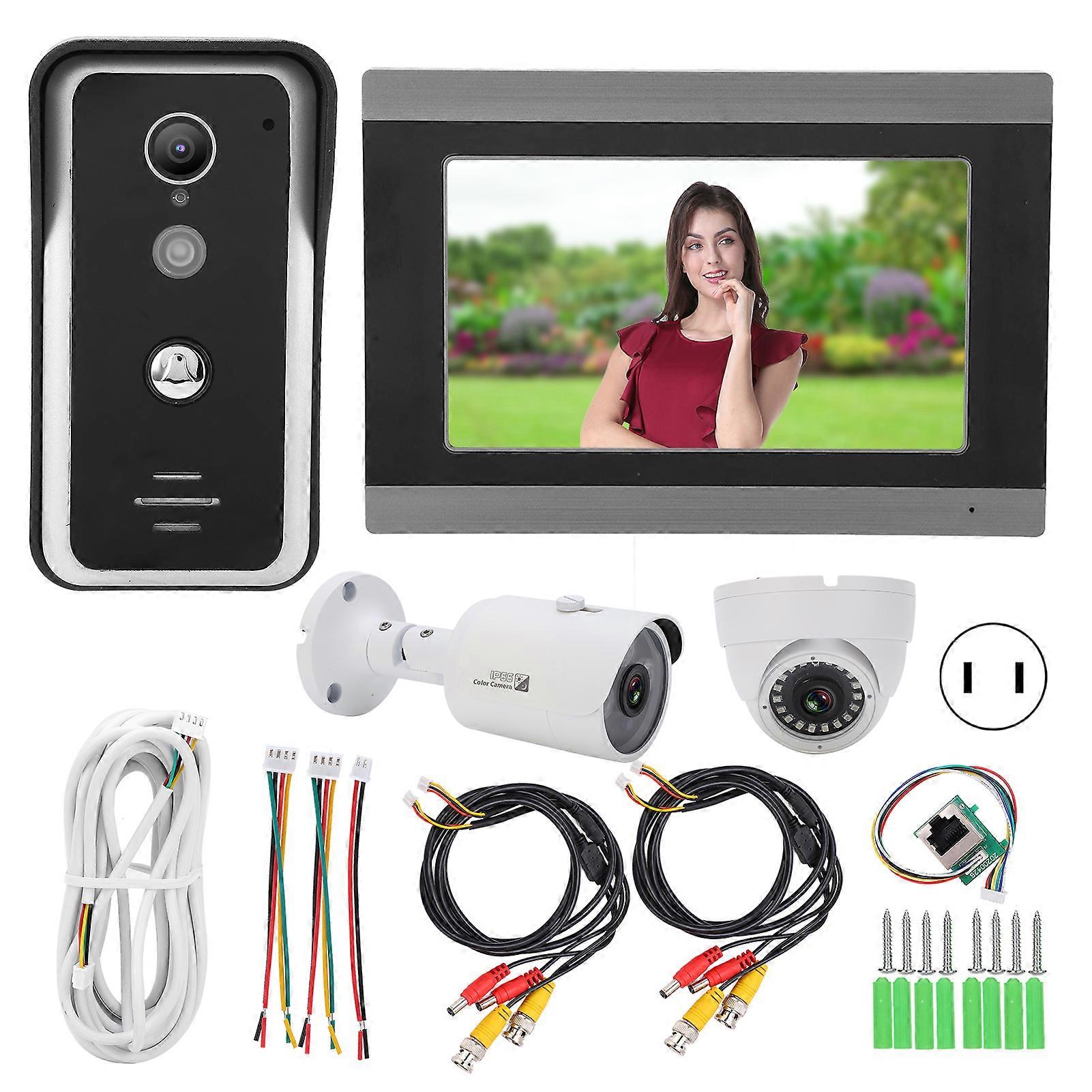 Smart WiFi Video Doorbell with Two-Way Intercom, Motion Detection, and Easy Install