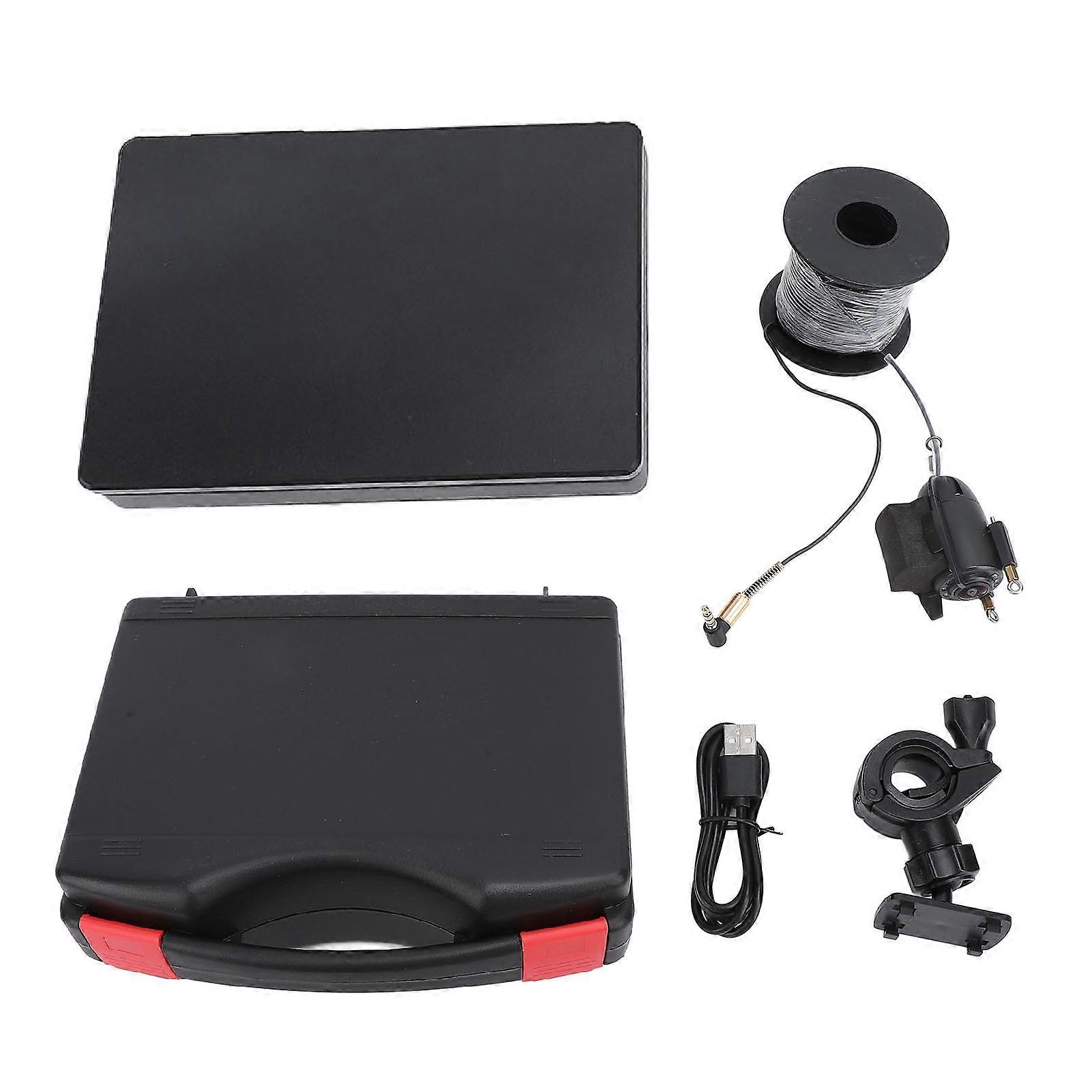 Underwater Fishing Camera with 15m Cable 1080P High Definition 4.3 Inch Large Screen Fish Finder for Ice Fishing