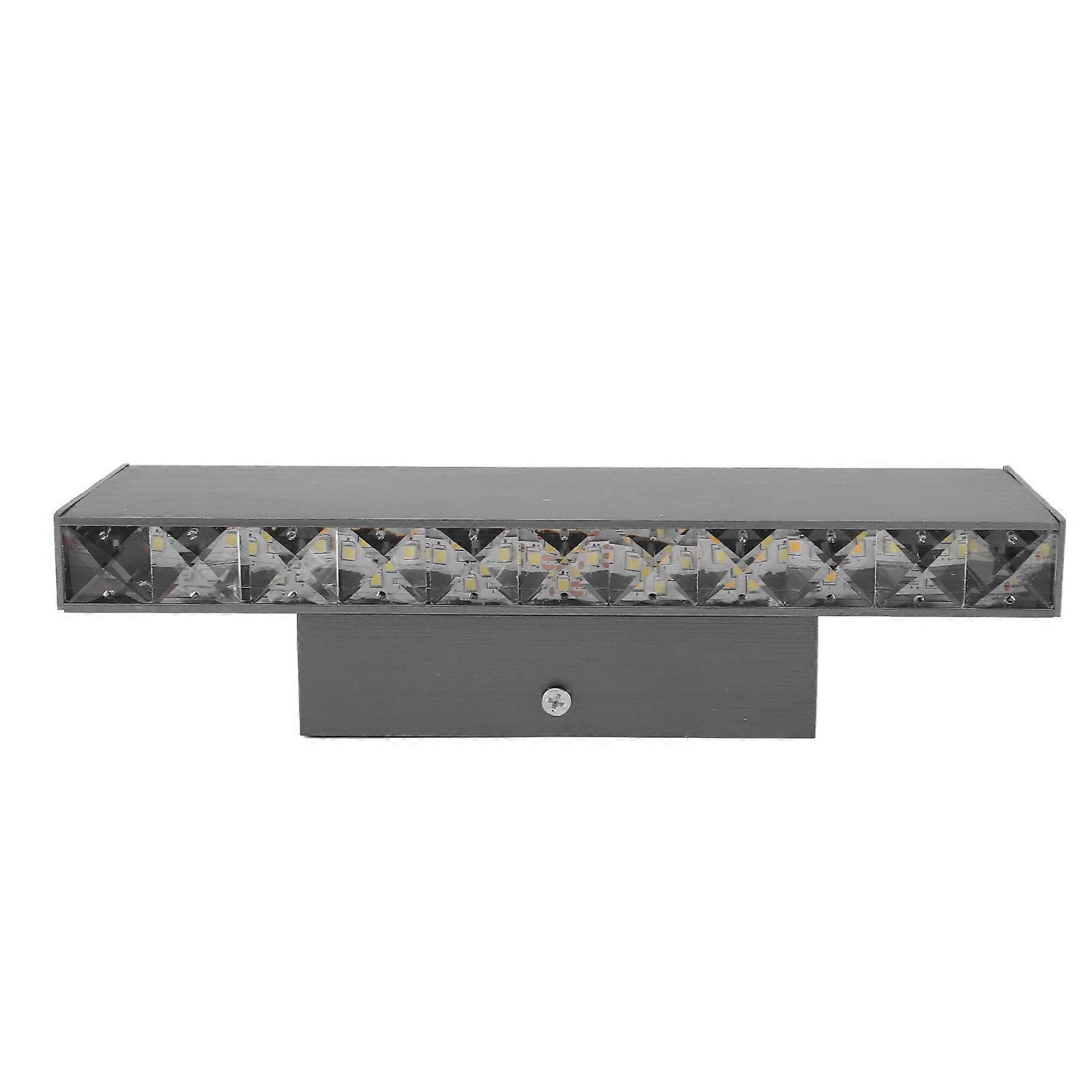 Modern Square LED Wall Lamp 23x7cm 3 Color Temps Hardwired