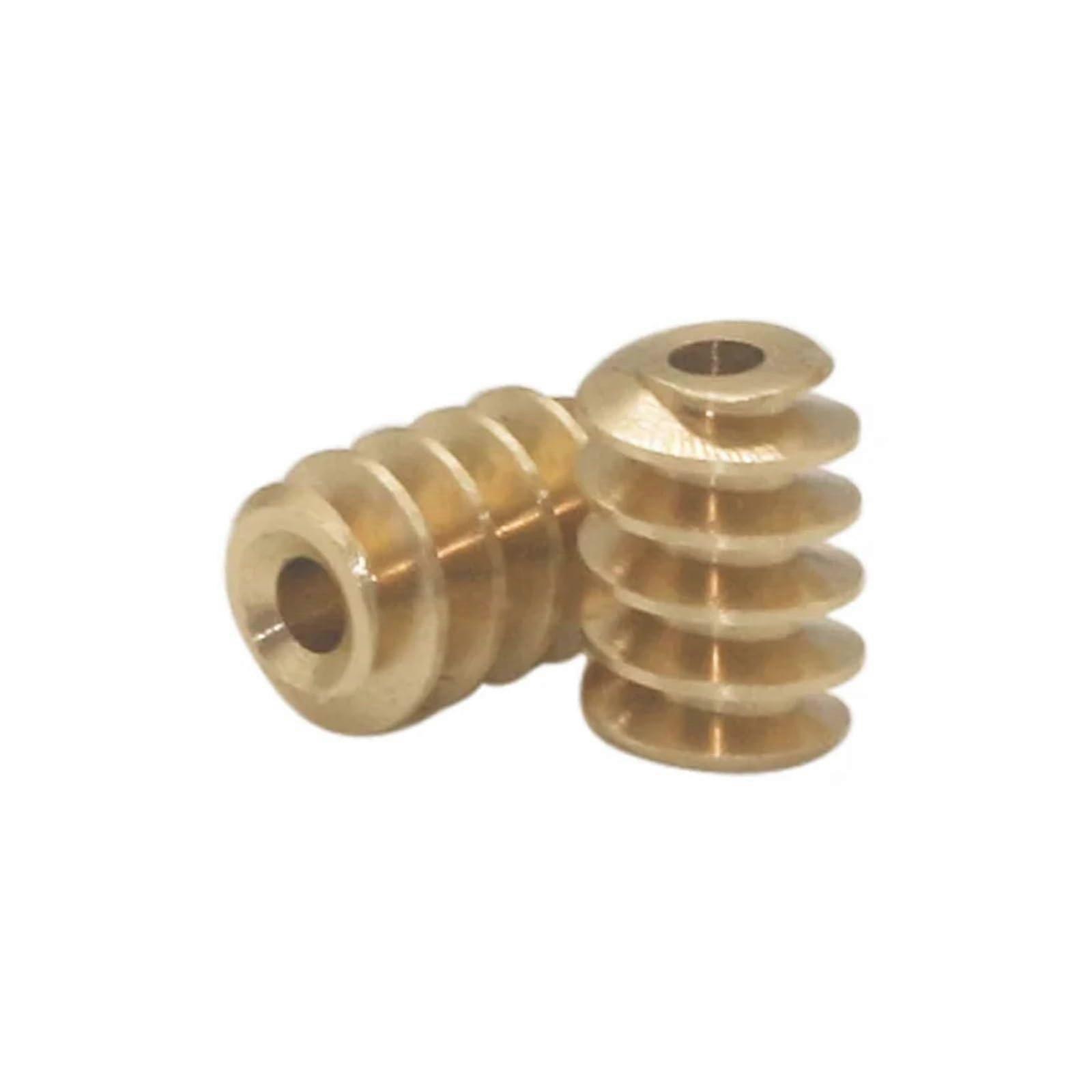 JGY370 selfLocking Worm Gear Electronic Starter Parts 0.5M Copper Worm Worm selfLocking Slow Electronic Starter Worm